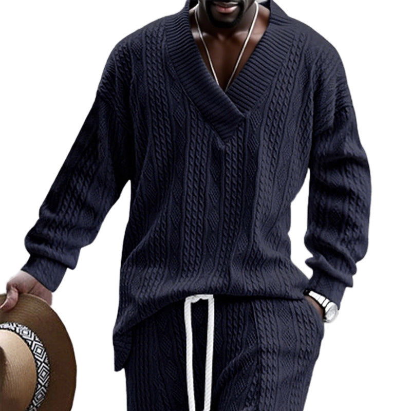 Herren Grobstrickpullover Echoarchiv