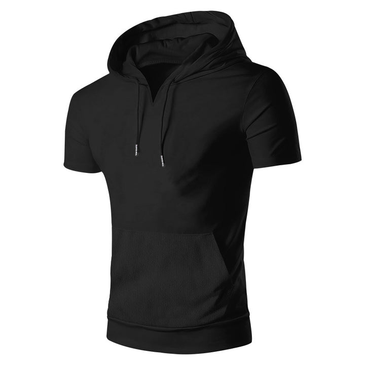 Herren Kapuzenshirt mit V-Ausschnitt und Kängurutasche Echoarchiv