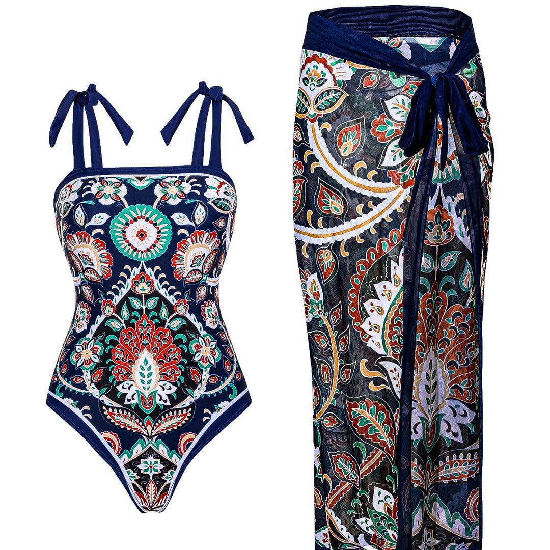 Damen Tankini-Set mit traumhaftem Paisleymuster Echo Archiv