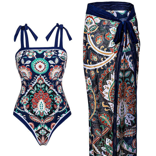 Damen Tankini-Set mit traumhaftem Paisleymuster Echo Archiv