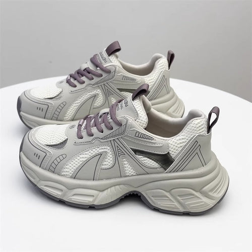 Damen Sportliche Laufsneaker mit atmungsaktiver Mesh-Technologie und dämpfendem Sohlenprofil Echo Archiv