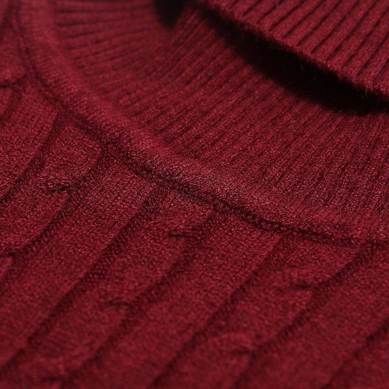 Herren feinstrick Rollkragenpullover Echoarchiv