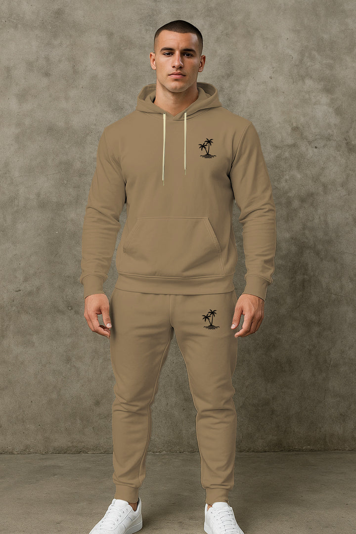 Herren lässiger Hoodie und Jogginghose Set Echoarchiv