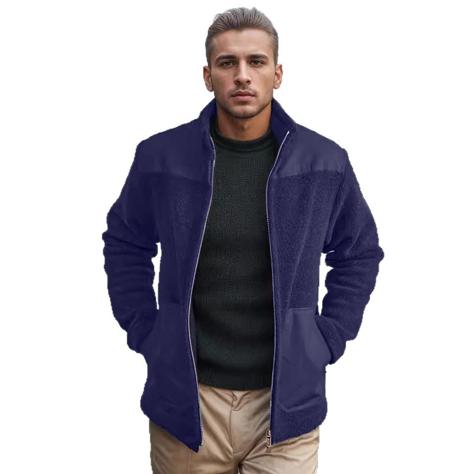 Herren kuschelige und elegante Fleecejacke Echoarchiv