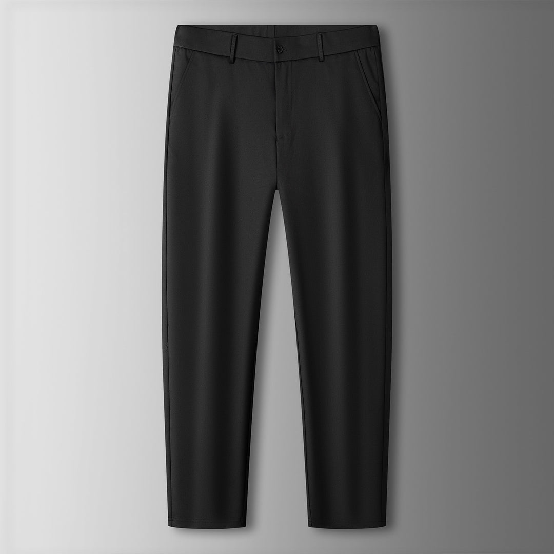 Herren Schlanke Business-Casual Chinohose mit tapered Bein und Stretchanteil Echoarchiv