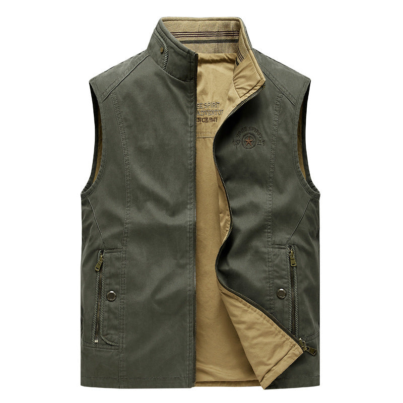 Herren Praktische Outdoor-Weste Echo Archiv