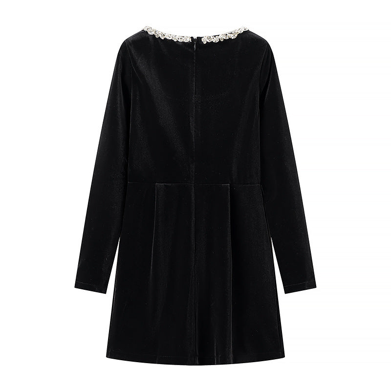 Damen Samt-Minikleid Echo Archiv
