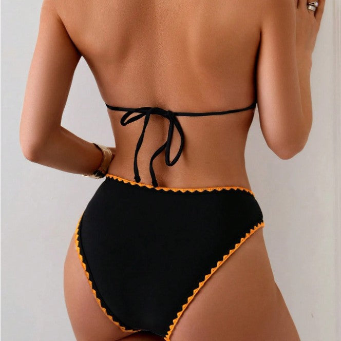 Damen Triangel-Bikini mit Floral-Print und attraktiven Rüschendetails Echo Archiv