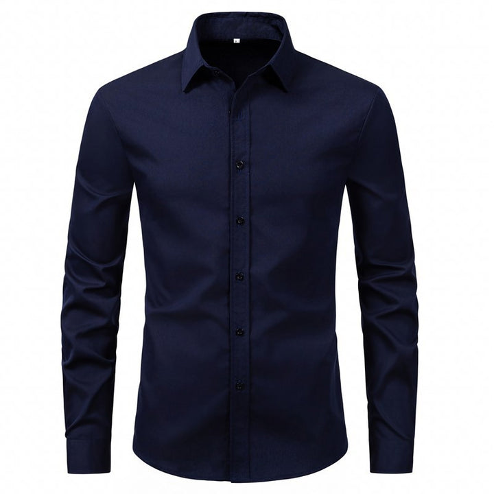 Herren Langarm Hemd mit modernem Schnitt und eleganten Details Echoarchiv