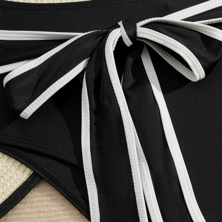 Damen Sportliches Bikini-Set mit verstellbaren Trägern Echo Archiv