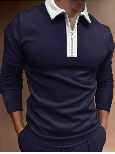 Herren Sportpullover mit stylischem Stehkragen Echoarchiv