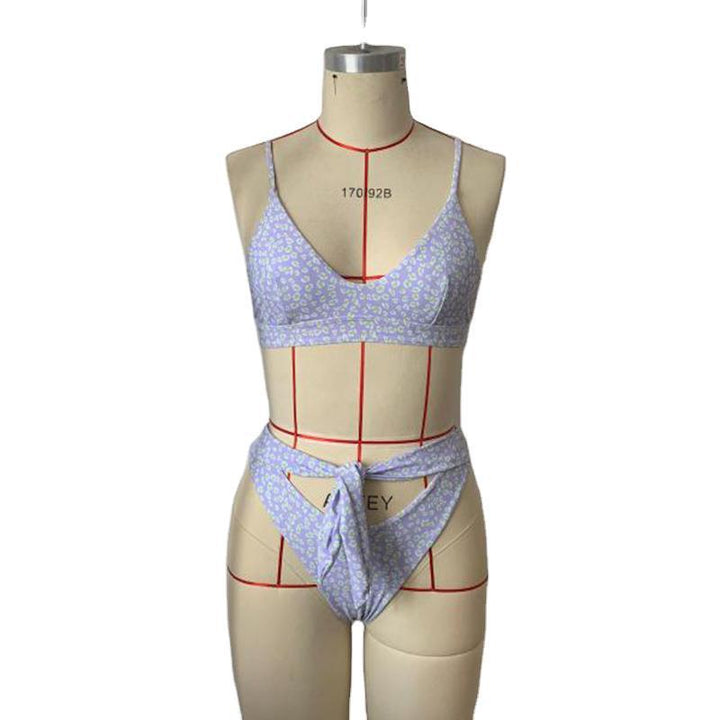Damen Triangel-Bikini mit Wickelbund Echo Archiv