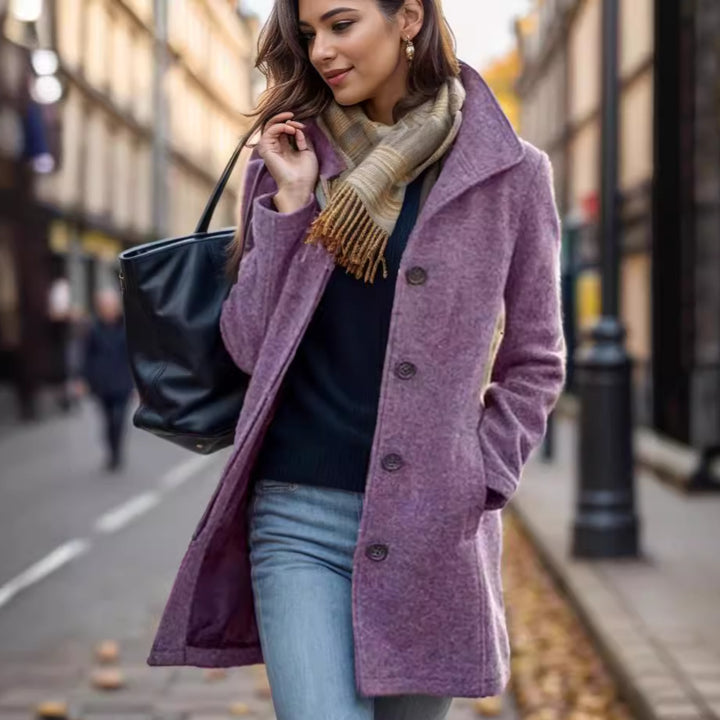 Damen trendiger Oversized-Mantel Echoarchiv