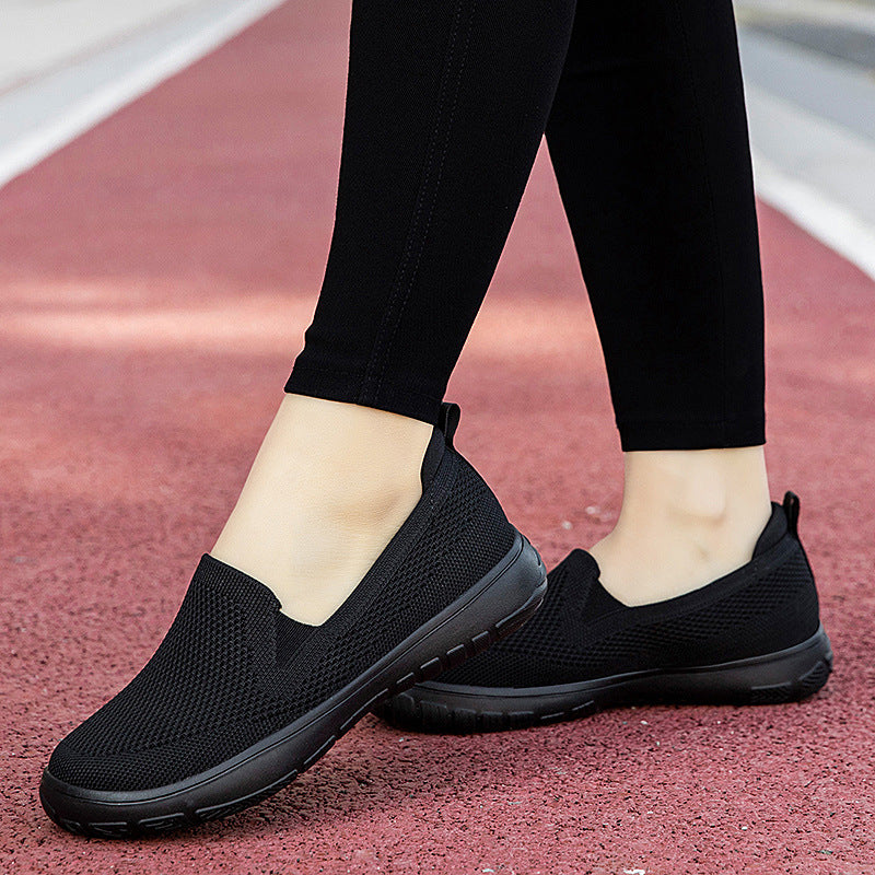 Damen nan nahtloser Strick-Slipper mit ergonomischer Fußbettenkontur und stoßabsorbierender Leichtlaufsohle Echo Archiv