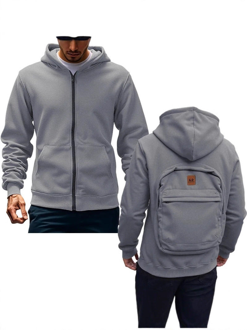 Herren Lässiger Kapuzenpullover mit praktischen Taschen Echo Archiv