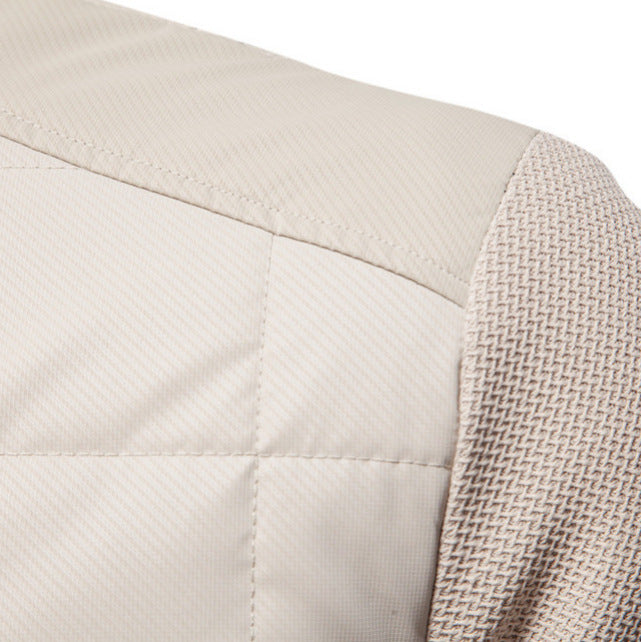 Herren Steppjacke mit sportlichen Details und praktischem Reißverschluss Echoarchiv