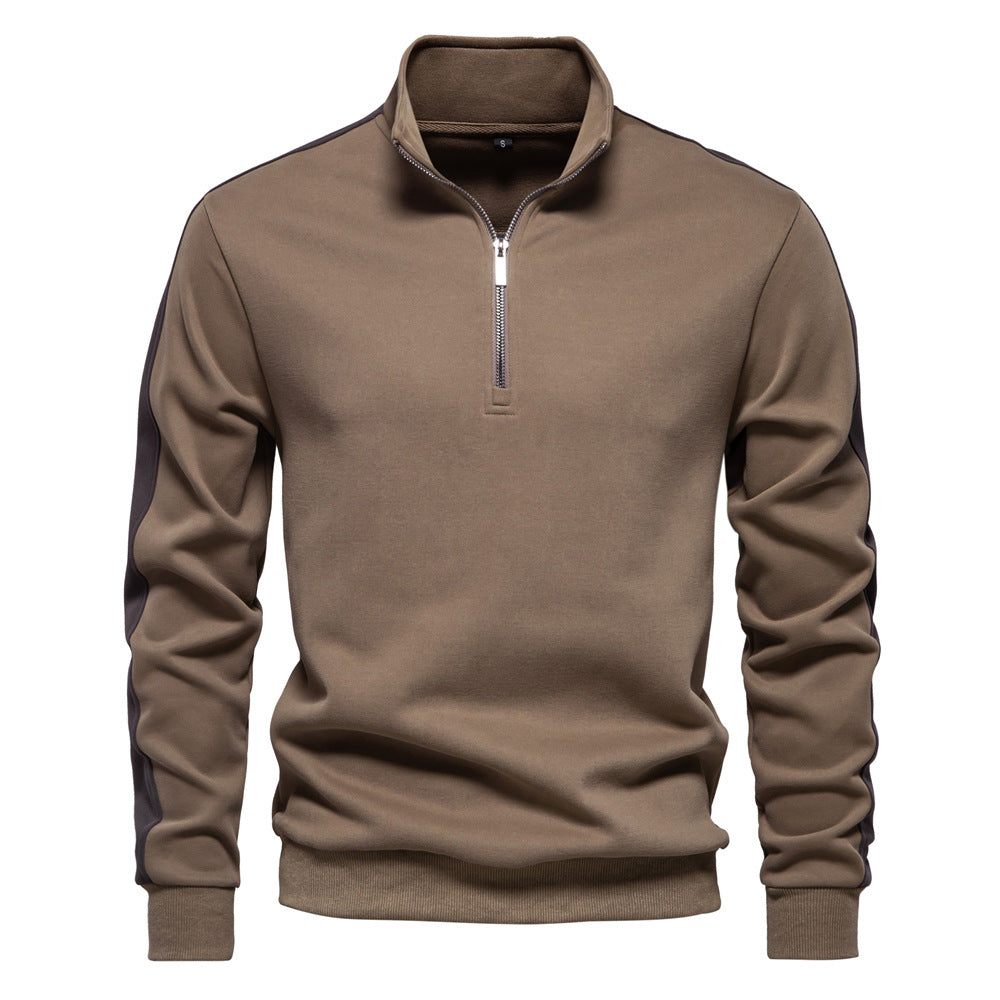 Herren Sportpullover mit Stehkragen Echoarchiv