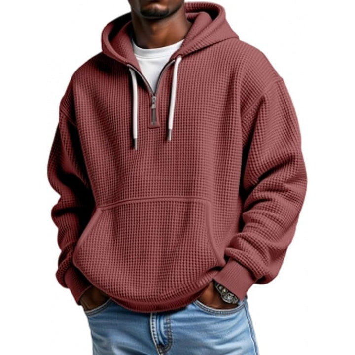 Herren lässiger Hoodie mit innovative Struktur Echoarchiv