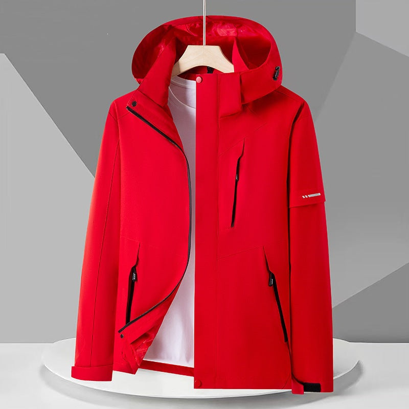 Damen Funktionsjacke mit verstellbarem Kapuzenzug Echo Archiv 1787710260