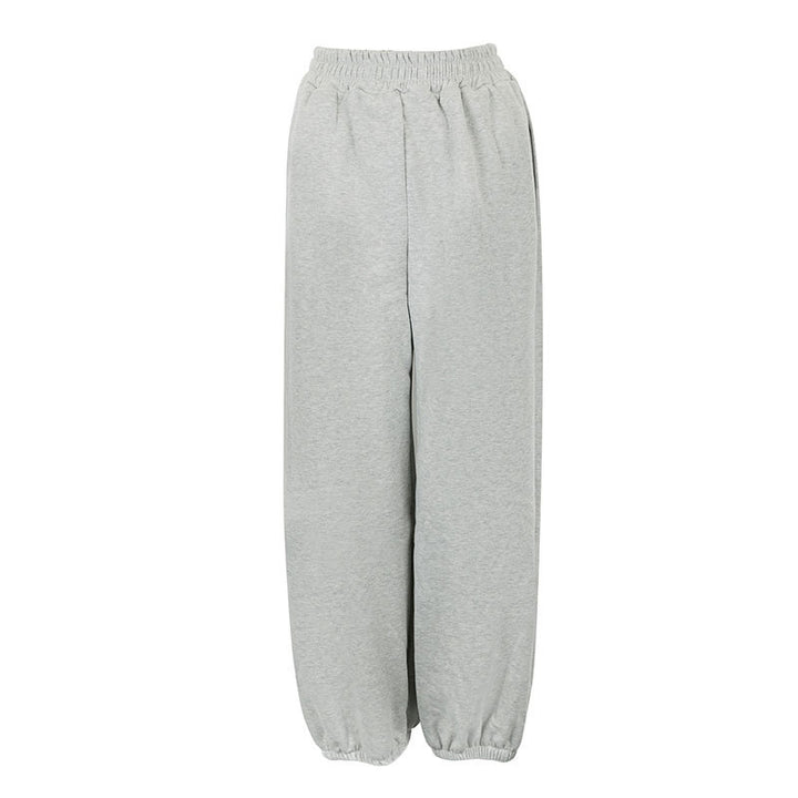 Damen bequeme Sweatpants mit elastischem Bund und legerem Schnitt Echo Archiv