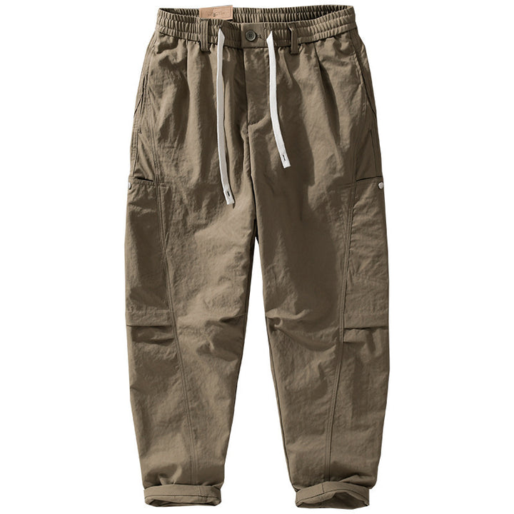 Herren Utility-Cargohose mit Kordelzugbund und seitlichen Pattentaschen Echoarchiv