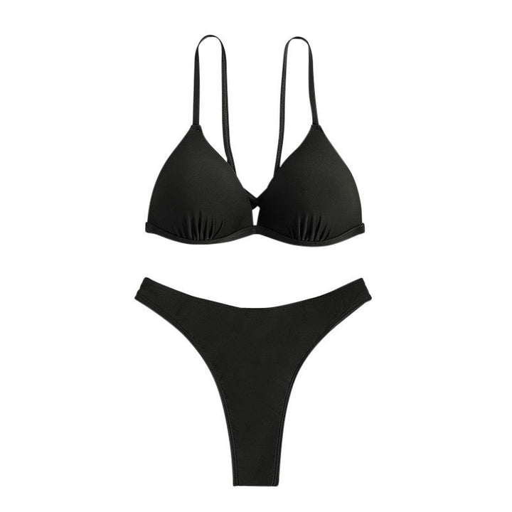 Damen Triangel-Bikinioberteil mit verstellbaren Trägern und elegantem Schnitt Echo Archiv