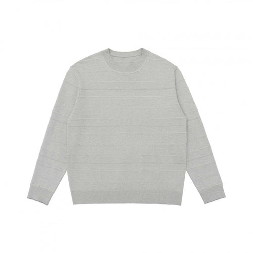 Unisex Feinstrickpullover mit feiner Strukturstreifen, Rundhals und leichtem Oversize-Schnitt Echo Archiv