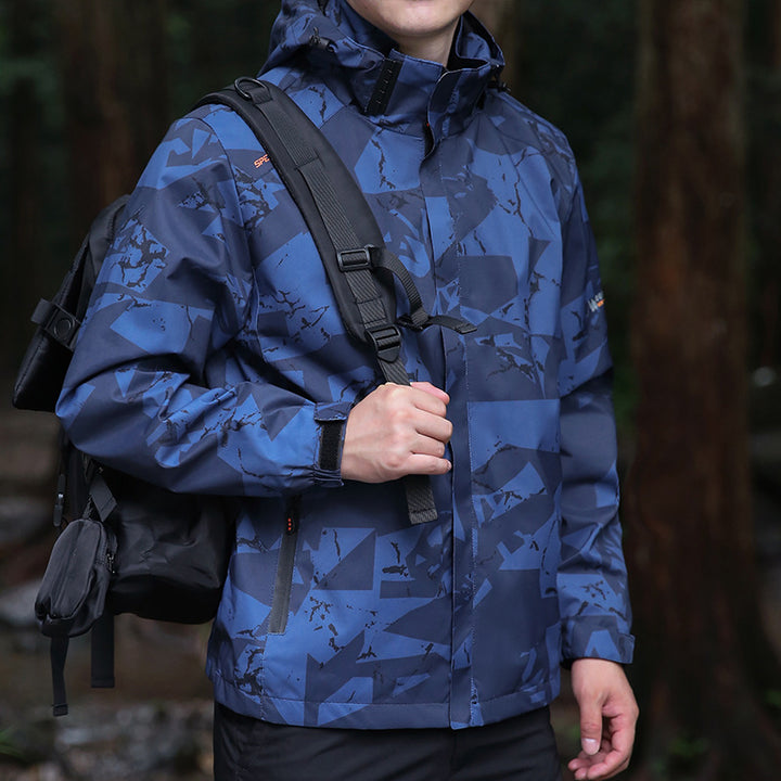 Herren-Allwetterjacke mit Hochleistungsdesign Echo Archive