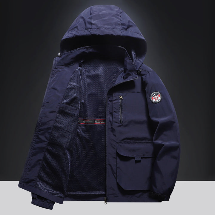 Herren Multifunktionale Übergangsjacke mit seitlichen Taschen Echo Archiv