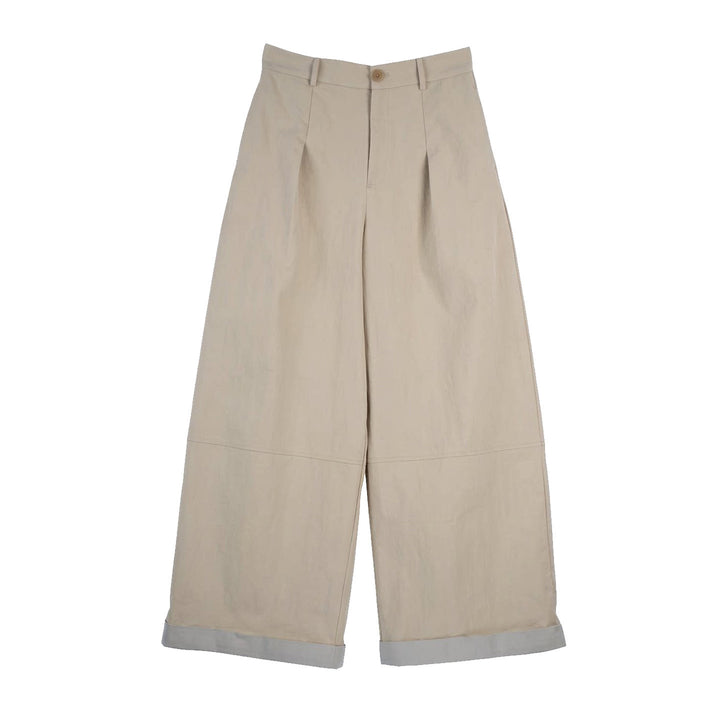 Damen Modische Chinohose mit weitem Schnitt Echo Archiv