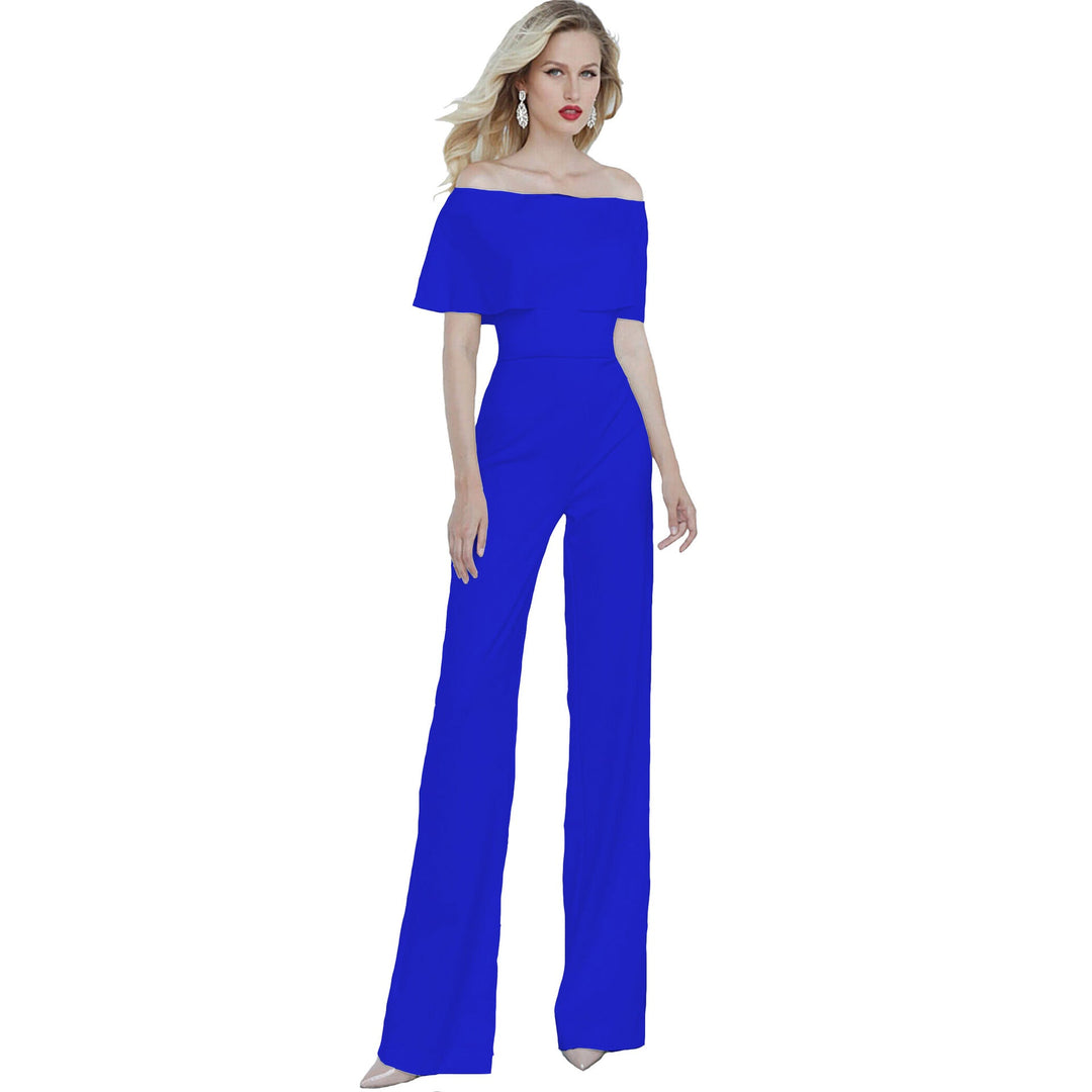 Echoarchiv | Eleganter V-Ausschnitt Jumpsuit