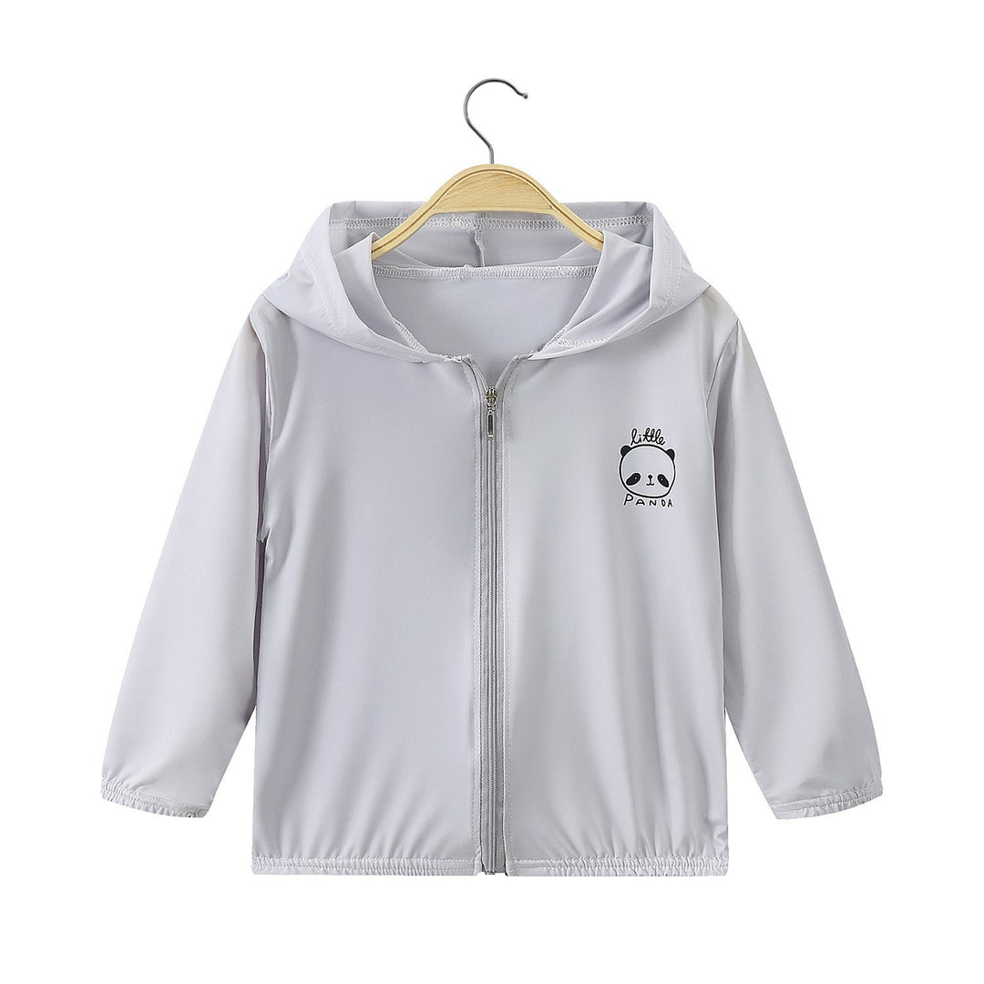 Unisex nan leichte Kapuzenjacke mit durchgehendem Reißverschluss und niedlichem Panda-Print  Echo Archiv