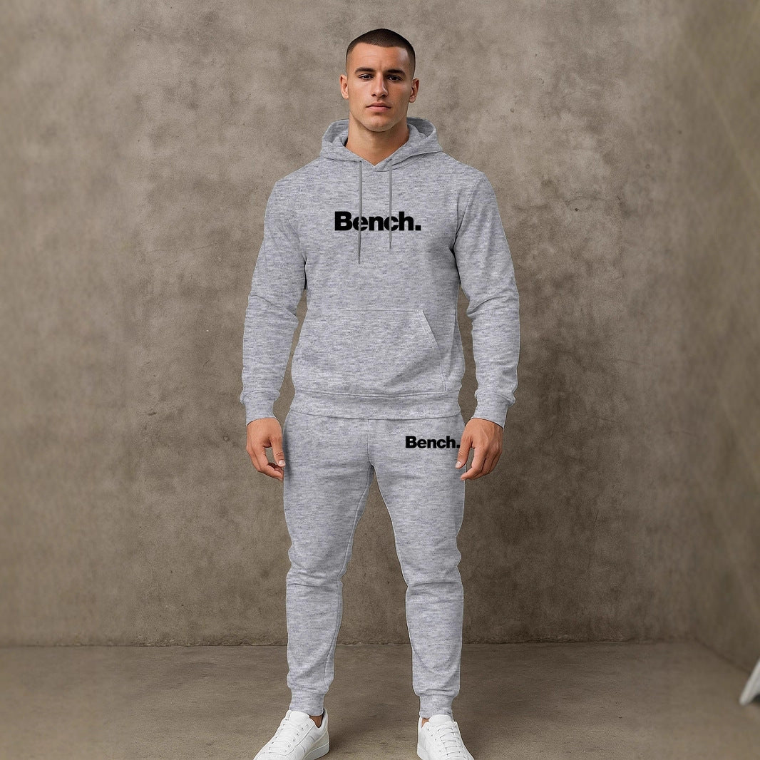 Herren Sportliches Hoodie- und Jogginghosen-Set Echoarchiv