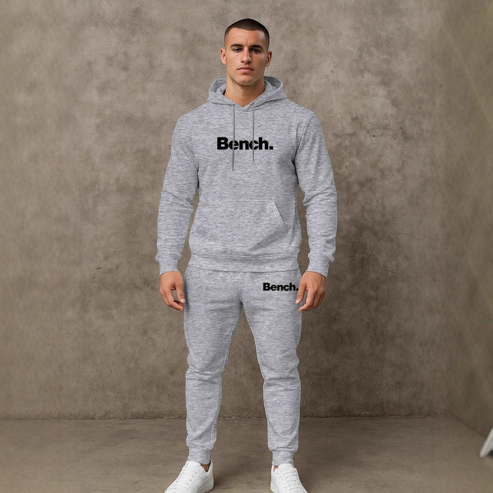 Herren Sportliches Hoodie- und Jogginghosen-Set Echoarchiv