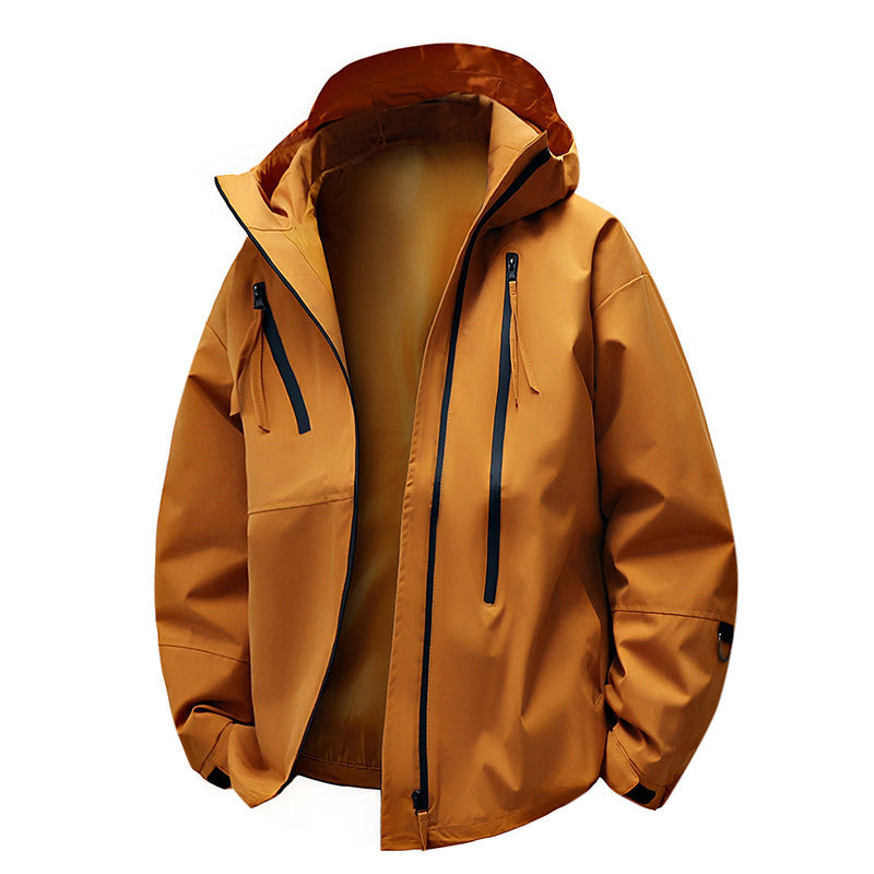 Herren Funktionale Wasserfeste Outdoor-Jacke Echo Archiv