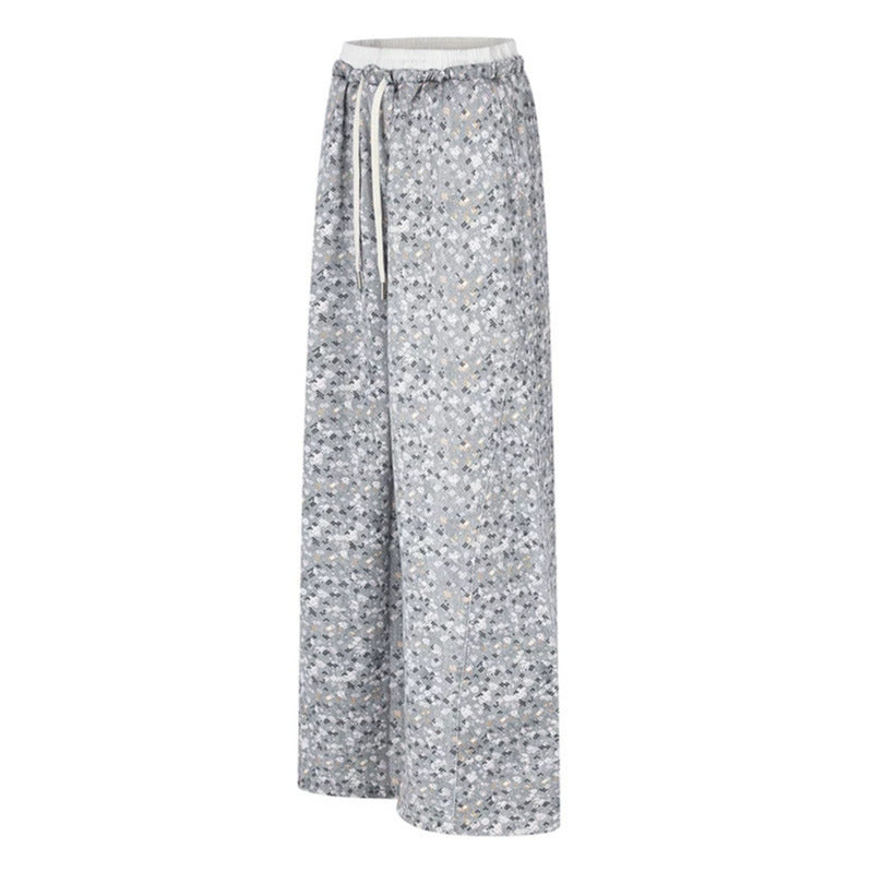 Damen Palazzo‑Glitzerhose mit elastischem Bund und Kordelzug Echoarchiv