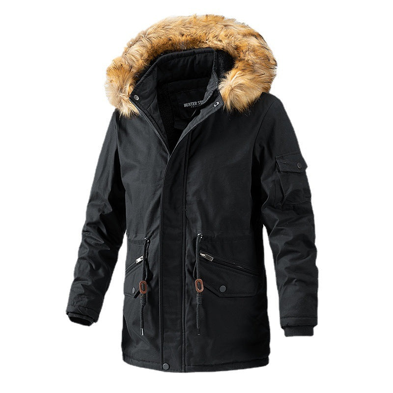 Herren Wetterfeste Parka Jacke Echo Archiv