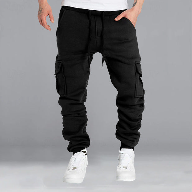 Herren Cargo-Style Jogginghose mit praktischem Taschen-Design Echoarchiv