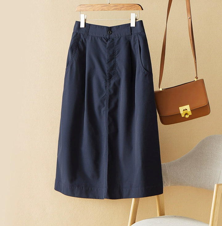 Damen Eleganter Midirock Echoarchiv