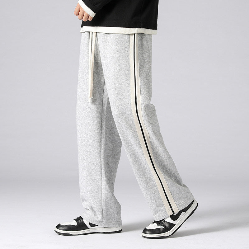 Herren Relaxed-Fit Lounge‑Hose mit markanten Seitenstreifen & verstellbarem Tunnelzug Echo Archiv