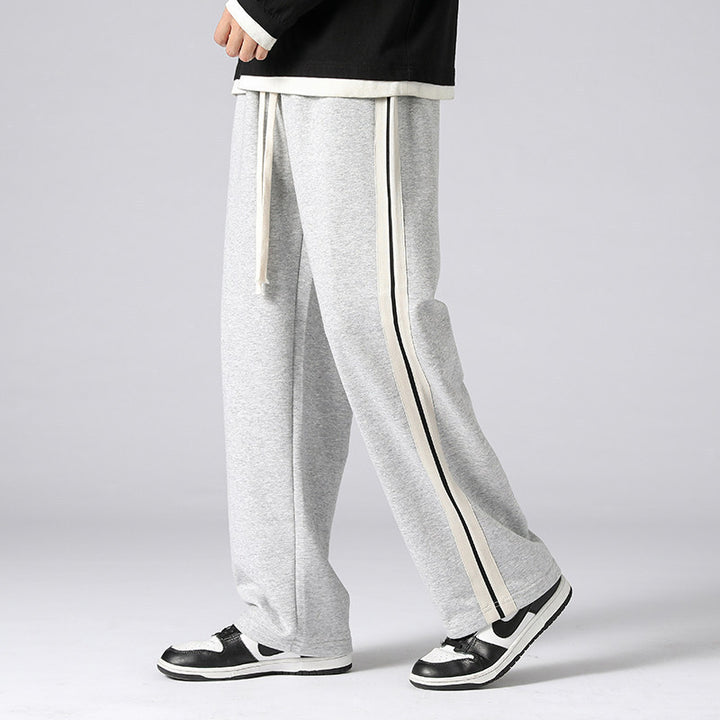 Herren Relaxed-Fit Lounge‑Hose mit markanten Seitenstreifen & verstellbarem Tunnelzug Echo Archiv
