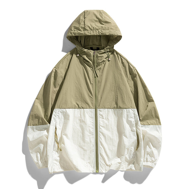 Herren Sportliche Windbreaker-Jacke Echoarchiv