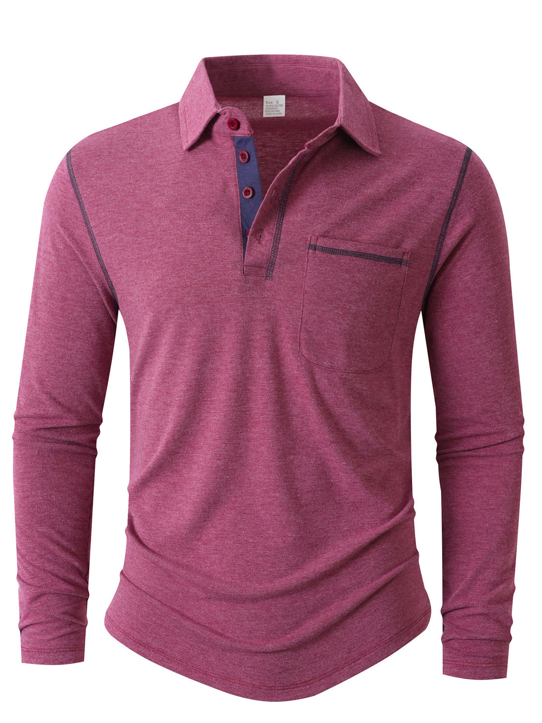 Herren Langarm Poloshirt Echoarchiv