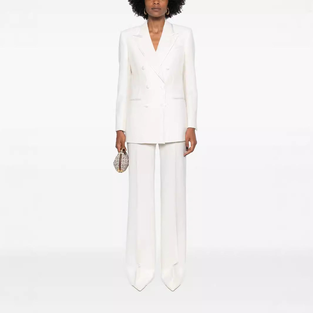 Damen Palazzo‑Hose mit hoher Taille und weitem Beinschnitt Echoarchiv