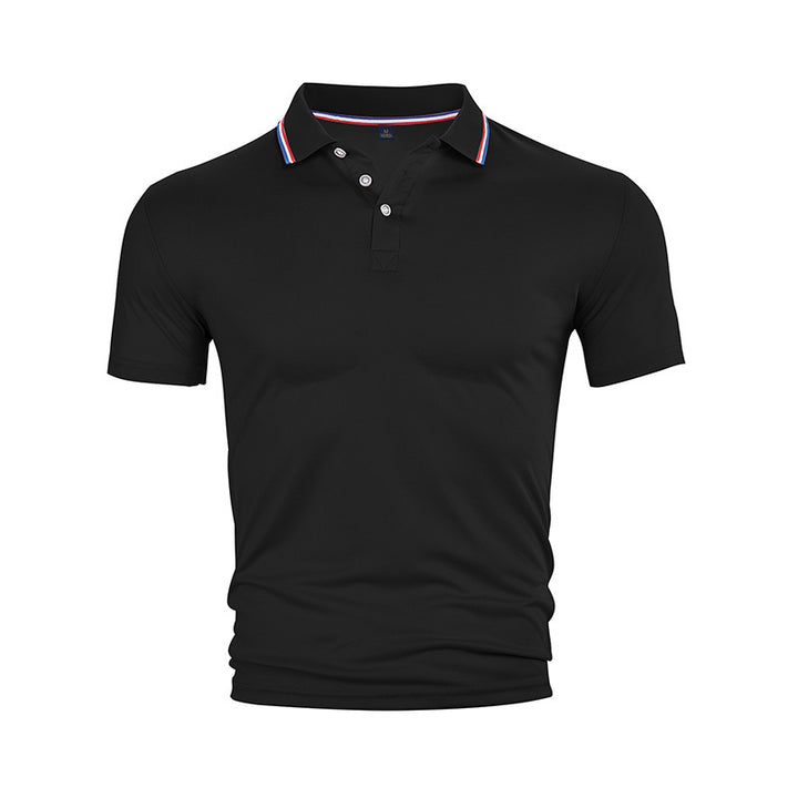 Herren Poloshirt mit farblich abgesetztem Kragen Echoarchiv