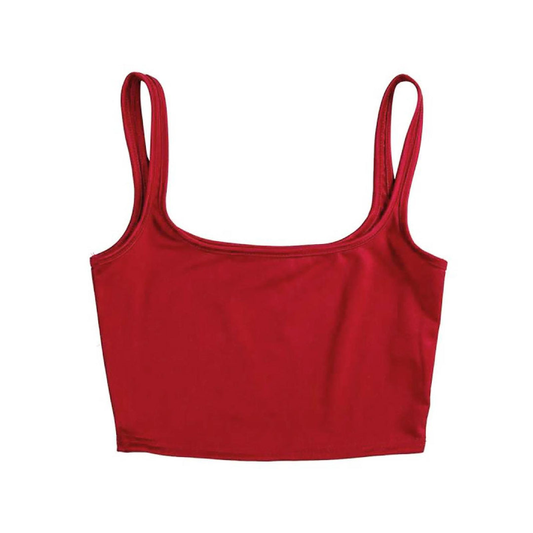 Damen Crop Top mit anschmiegsamem Schnitt Echo Archiv