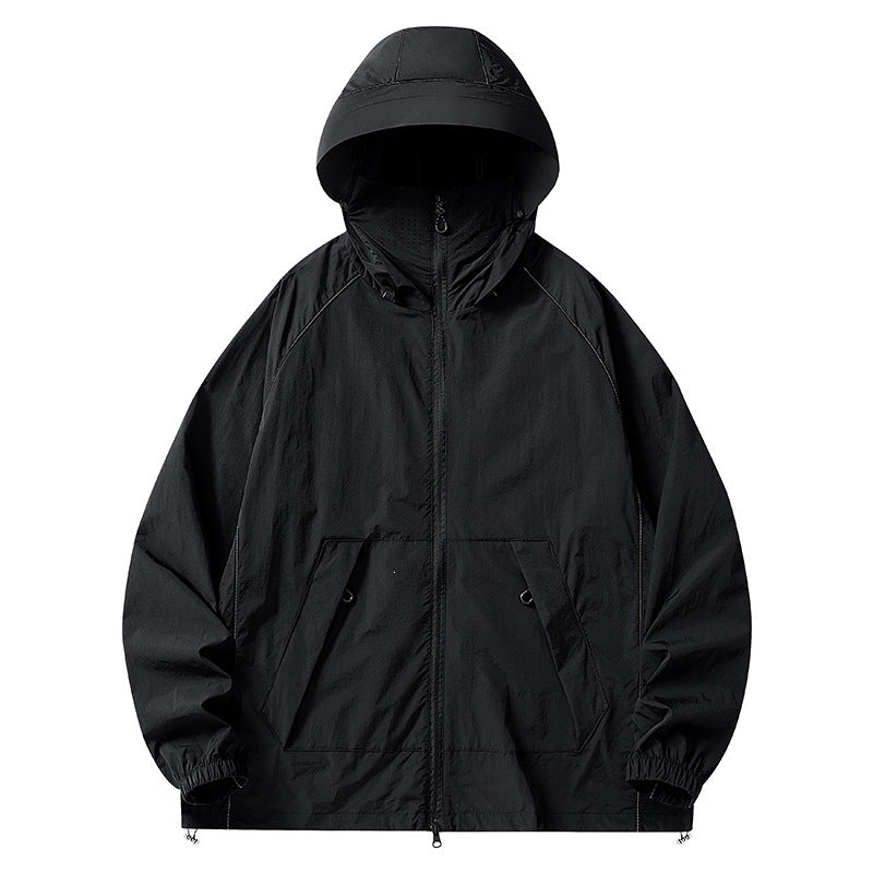 Herren Leichte wetterfeste Jacke Echo Archiv