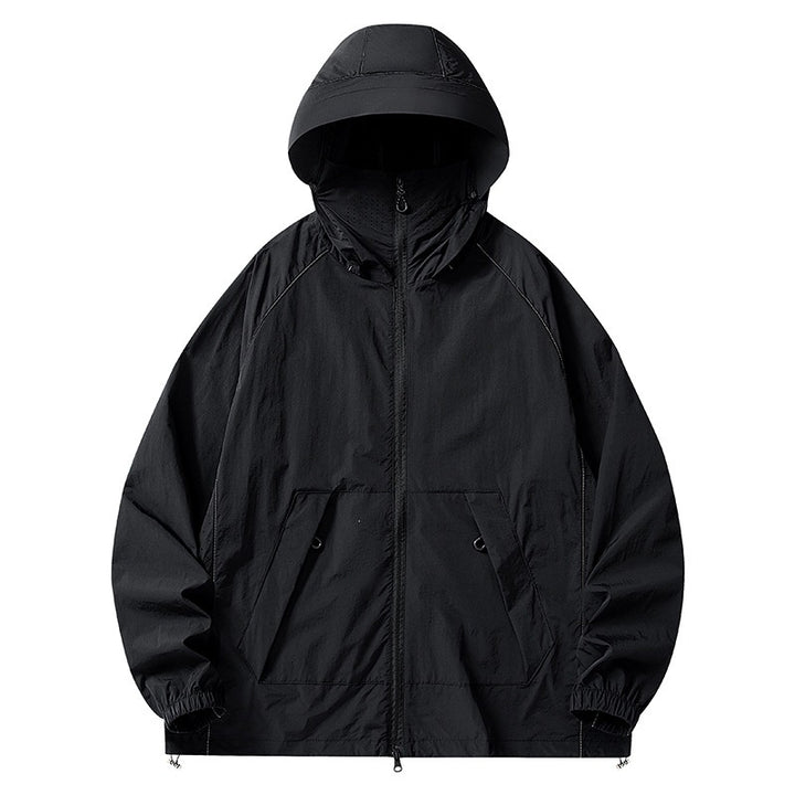Herren Leichte wetterfeste Jacke Echo Archiv