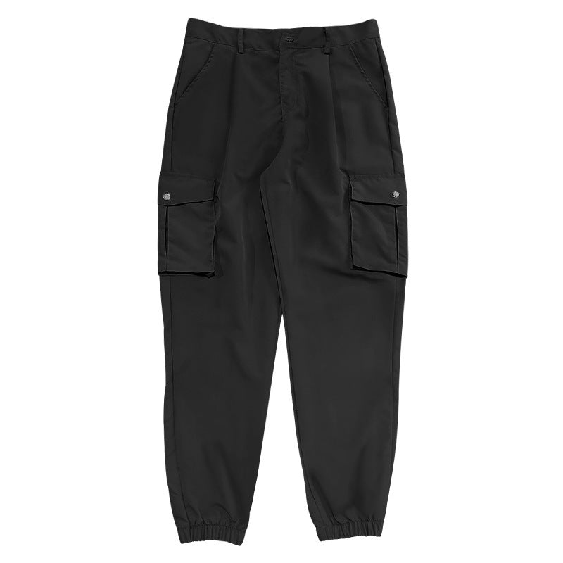 Herren Cargo-Hose mit elastischem Bund und großen Taschen Echoarchiv