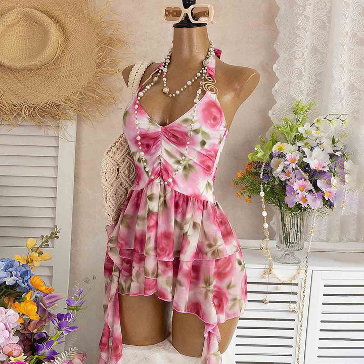 Damen Sommerkleid mit floralem Design Echo Archiv